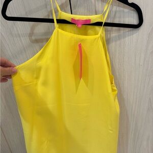 Lilly Pulitzer Lemon Silk Top